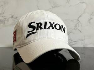 【未使用品】348KC★SRIXON スリクソン ゴルフキャップ 帽子CAP 上品で高級感のあるホワイトにZーSTARシリーズロゴ《FREEサイズ》松山英樹