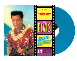 未開封 エルヴィス・プレスリー Blue Hawaii 限定カラー180g重量盤LP Elvis Presley 好きにならずにいられない Can