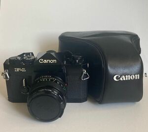 CANON F-1 カメラレンズ付き　CANON LENS FD 50mm 1:1.4 希少　年代物　アンティーク