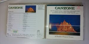 【CD】 CANZONE / カンツォーネ 18 Numbers Original Version
