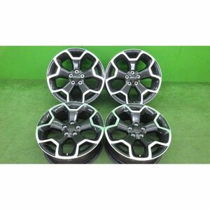 スバル GP7/XV純正アルミホイール 17x7J 5穴 100 +48 日本製 4本SET■中古 若干の傷,腐食あり■帯広市手渡し可■フォレスター等に流用可