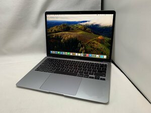 １円スタート！！ Apple MacBook Air A2337 (M1, 2020) USキーボード スペースグレイ [Nmc]