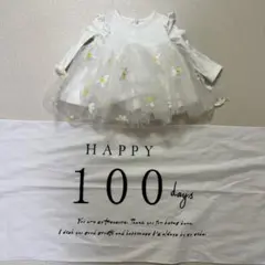 ベビードレス　タペストリー￼  100日祝い　お食い初め