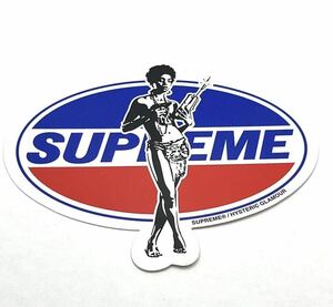 Supreme × HYSTERIC GLAMOUR Sticker 17FW シュプリームステッカー × ヒステリックグラマーステッカー1枚 【100円スタート】①