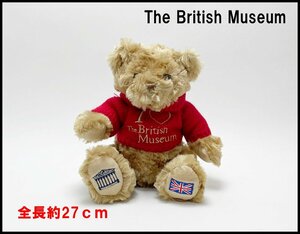 大英博物館 ぬいぐるみ ベア 赤 The British Museum ブリティッシュ・ミュージアム イギリス