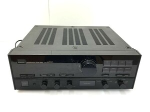 ●【同梱不可】【160】中古品 SANSUI サンスイ AU-α707 プリメインアンプ 1987年製 本体のみ 音出し確認済 ※汚れ有