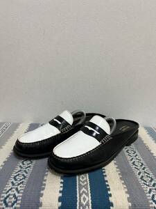 G.H.BASS WEEJUNS PENNY LOAFER ローファー ブラック ホワイト 黒 白 バス
