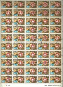 特価！(画像3枚)グレナダ・グレナディーン切手『世界ジャンボリー』50枚 3大シートセット