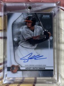 Topps 2020 Bowman Sterling アドリー・ラッチマン　Adley Rutschman 直筆サインカード Auto 直書き　on Card Baltimore Orioles mlb