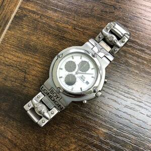 ヴィンテージ ボーイロンドン 腕時計 クロノグラフ 電池式 クォーツ腕時計