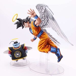 ドラゴンボール　天使悟空&界王様　2次元塗装　リペイント　フィギュア　2D 一番くじ　ラストワン