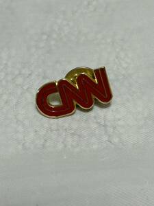 ●N287●ピンバッジ CNN ケーブル ニュース ネットワーク アメリカ メディア