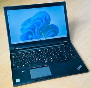 ワークステーション フルHD タッチパネル 15.6型 ThinkPad P50 ★ Core i7-6820HQ メモリ16G NVMe 512GB+HDD 1TB Quadro M1000M office2019