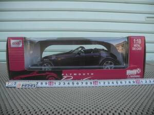 ◎新品◎ アンソン プリムス プラウラー パープル 1/18 / Anson PLYMOUTH Prowler purple /