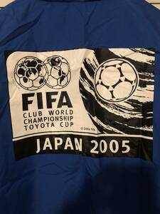 FIFA CLUB WORLD CHAMPIONSHIP TOYOTA CAP JAPAN 2005 スタジアムウェア　スタッフジャンパー　トヨタカップ　非売品　adidas アディダス