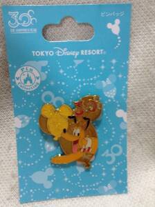 【即決】TDR ディズニーリゾート　30周年　ピンバッジ　プルート　風船　2013年