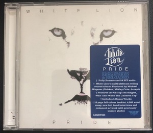 【ROCK CANDY盤】WHITE LION - Pride +5 (2015 Remastered) ホワイトライオン／プライド (リマスター)