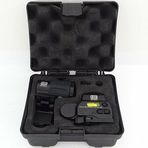 ★中古★X-TAC EOTech EXPS3 ＋ G43 マグニファイア レプリカ セット (ミリタリー/サバゲー/ホロサイト/パーツ)★【TY738】