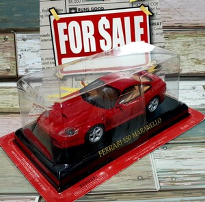 ■絶版 FERRARI 550 MARANELLO (色:レッド) Hachette 1/43 アシェット フェラーリ 550 マラネロ ミニカー コレクション 未開封 CZ11 ガチャ