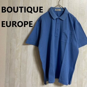 BOUTIQUE EUROPE★メンズ 半袖 ポロシャツ★サイズＭ　5-101　