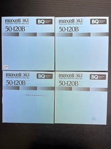 B25★【4本セット】maxell オープンリールテープ／XLI50-120B マクセル