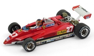 1/43 フェラーリー F1 ターボ サンマリノ Brumm Ferrari 126 C2 Turbo No.27 formula 1 GP San Marino 1982 1:43 新品 梱包サイズ60