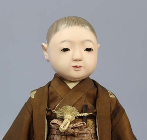 ■即決■ 徳山 東光 市松人形 男の子 42cm 昭和初期