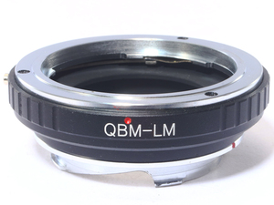 レンズ マウント アダプター ローライ QBM マウント レンズ → ライカ Mマウント 変換 Rollei QBM Leica M 中国製