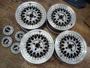 BBS RS033 当時物　4本セット　センターキャップレンチ付属