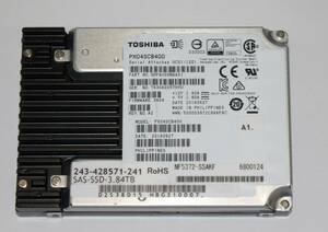 ★TOSHIBA 東芝 SSD 2.5インチ 3.84TB SAS接続 ★中古動作品★ 