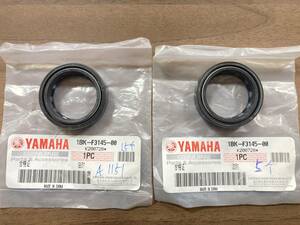 【新品】ヤマハ純正 YBR125/YBR125K/YBR125KG/YBR125G/YB125Z/YB125SP フロントフォークオイルシール 2個セット 1BK-F3145-00 