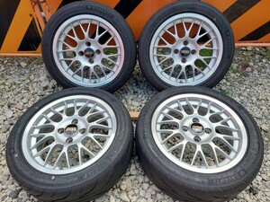 BBS RG2 オープン RG307 6.5J 15インチ オフセット38 100 4H 195/50R15 ダヴァンティ 2023年製 ロードスター マーチ ノート 