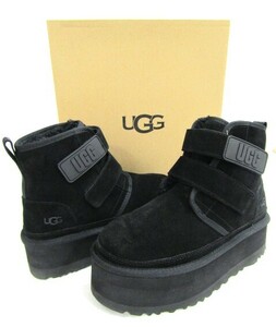 UGG アグ 1130554 Neumel Platform ニューメル プラットフォーム ショートブーツ レディース BOX 付き 中古品 ◆130121