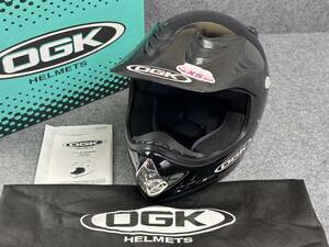 ◆U08 売切り! 汎用 美品 OGK オフロード ヘルメット FF-MJ XSサイズ