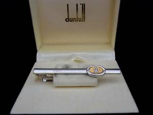 ■美品■№0017【ｄunhill】ダンヒル【シルバー】■タイピン ネクタイピン♪