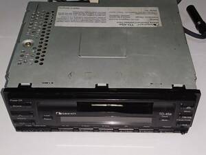 ジャンク品　ナカミチ　自動車用カセットデッキ　TD-45e　Nakamichi　TD45e