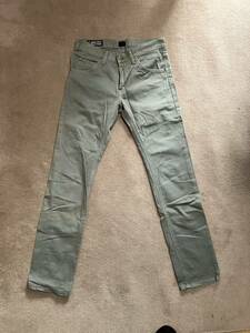 USED LEE RIDERS GRAY JEANS LM4205 中古 リー ライダース グレーカラー ストレート ジーンズ W32 L33 送料無料