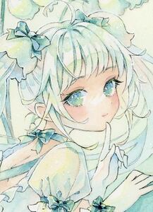 手描きイラスト オリジナル　鈴蘭ちゃん