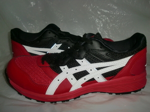 ★未使用 asics WINJOB CP210 `20製アシックスプロテクティブスニーカー 1273A006 ウインジョブ CP210 レッド/ブラック/ホワイト 安全靴