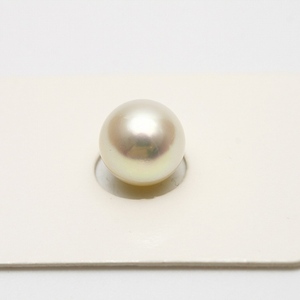 アコヤ真珠パールルース　9.0-9.5mm　無調色　ホワイトピンクカラー