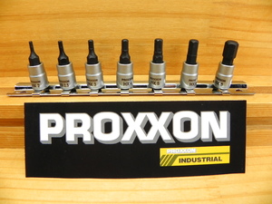 PROXXON プロクソン ヘックス ビット ソケット7点セット□1/4sq(6.35mm) Hex*2*2.5*3*4*5*6*8mm バイク 自転車 *83653
