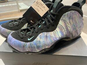 2017 NIKE AIR FOAMPOSITE ONE PRM ABALONE US12 新品 575420-009