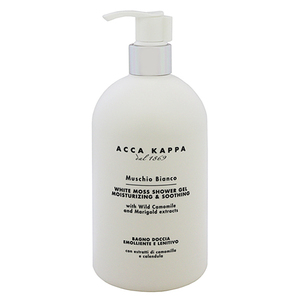 アッカカッパ ホワイトモス バスフォーム＆シャワージェル 500ml WHITE MOSS BATH FOAM ＆ SHOWER GEL ACCA KAPPA 新品 未使用