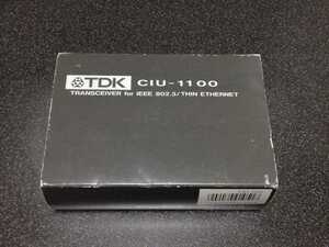 ■即決■TDK TRANSCEIVER for IEEE802.3/THIN ETHERNET「CIU-1100」■