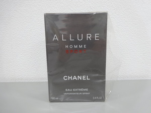 新品 未開封 CHANEL シャネル ALLURE HOMME SPORT EAU EXTREME アリュール オム スポーツ オー エクストレム 100ml EDT 香水 フレグランス