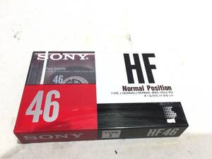 ■11434■未使用■SONY HF 46分 ノーマル カセットテープ 