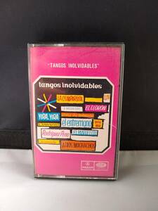 T3651　カセットテープ　タンゴ　Tangos Inolvidables　Alfredo de Angelis Y Su Orquesta Tpica　アルゼンチン