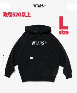 WTAPS 2024SS SIGN HOODY BLACK Lサイズ ダブルタップス サイン フーディー パーカー スウェット ブラック LARGE