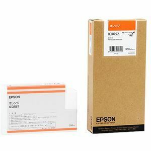 【新品】(まとめ) エプソン EPSON PX-P／K3インクカートリッジ オレンジ 350ml ICOR57 1個 【×10セット】