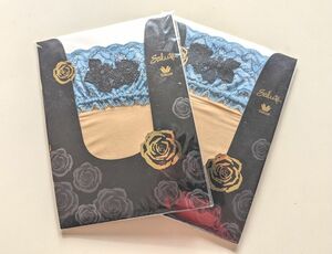 サルート23/ ガーターストッキングMサイズ 「源氏物語」 LB 定価3080円　2点セット